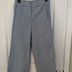 Ann Taylor Light Blue Wide Leg Pants